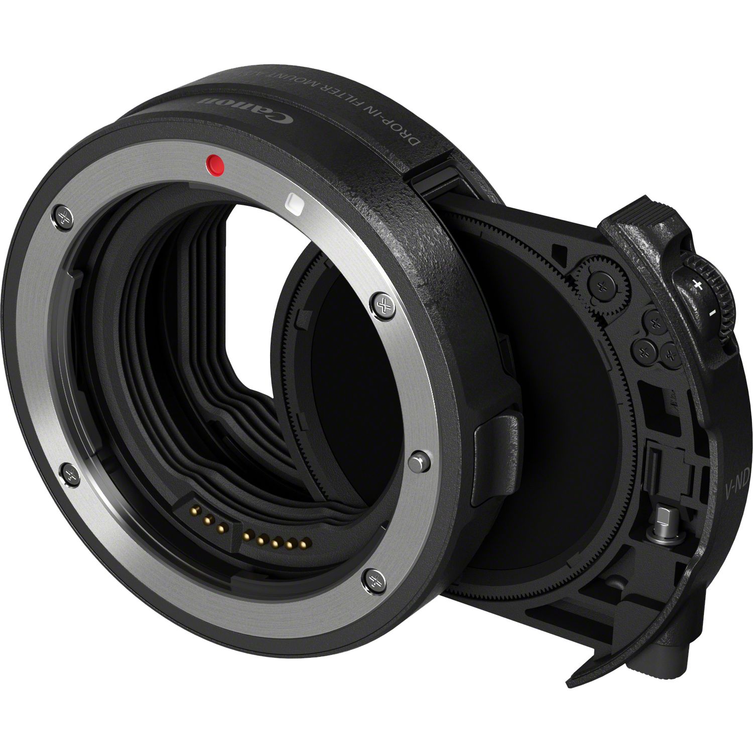 EF-EOS R Mount Adapter with Drop-In Variable ND Filter – Camera