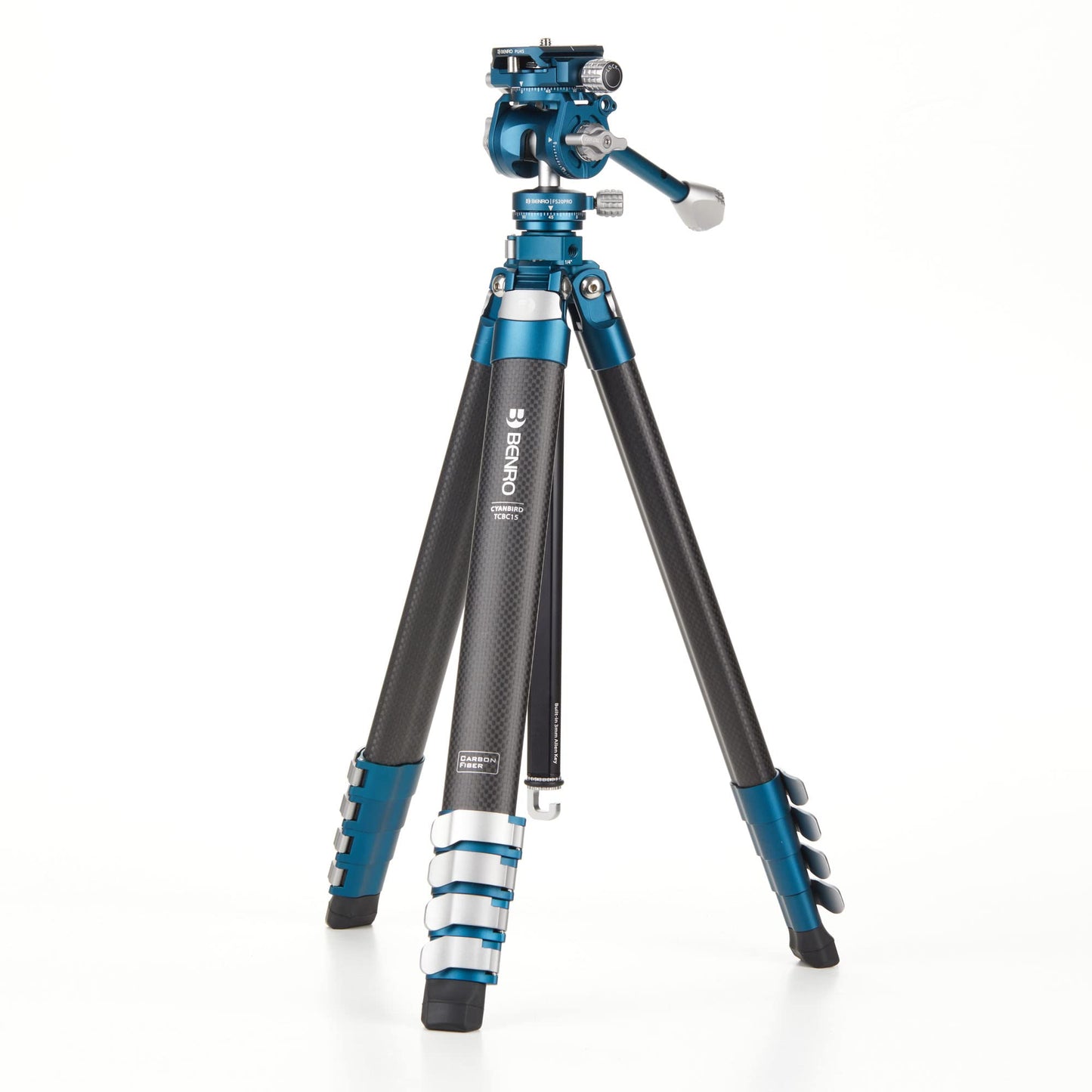 Benro TCBC15 testa FS20pro Cyanbird carbon fiber tripod