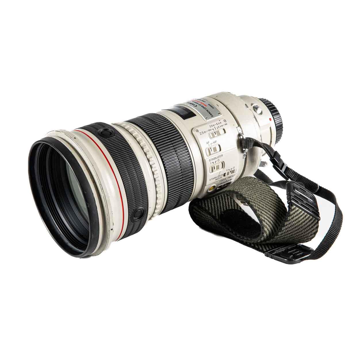 vhbw copriobiettivo 67 mm compatibile con Canon EF 70-300 mm 1:4-5.6L IS USM fotocamera - plastica nero, con maniglia laterale