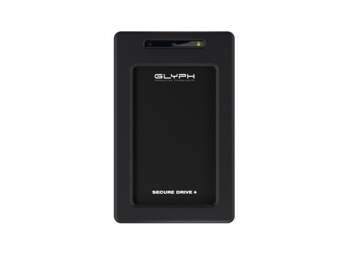 Glyph SecureDrive+ Bluetooth, 4TB Encrypted SSD Drive with Bluetooth, Bus-powered, USB 3.2 Gen1, USB-C & Thunderbolt compatible
