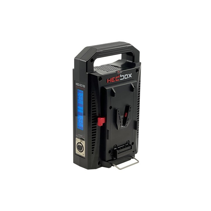 Hedbox Professional Dual LCD Battery Charger - V Lock Mount