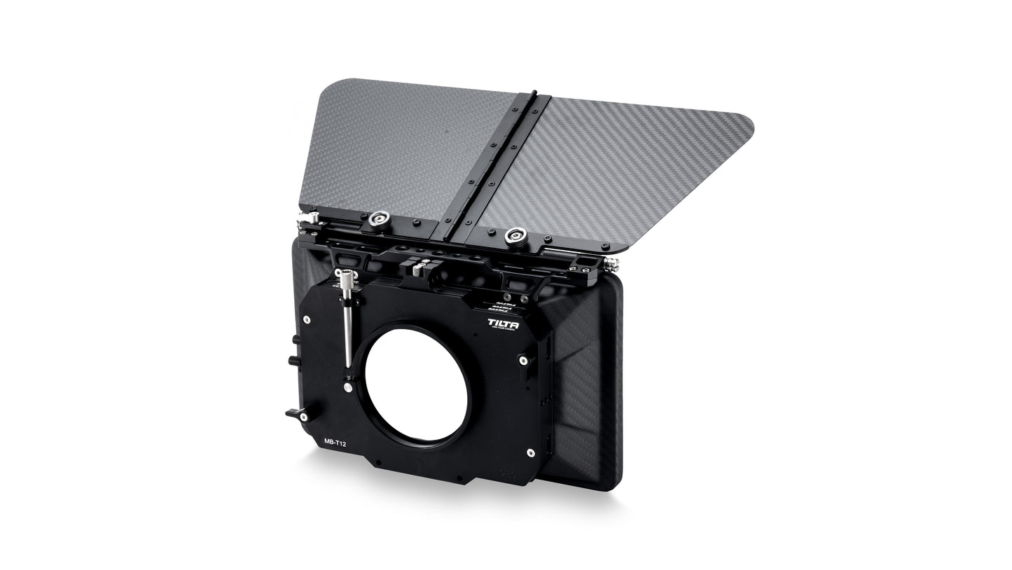 Tilta ( MB-T12-M114 ) 4*5.65 Carbon Fiber Matte Box (Clamp-on) with 114mm Back