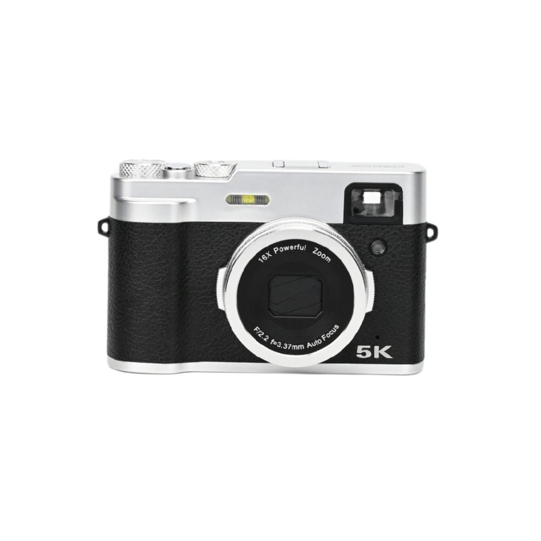Fotocamera Digitale Nera 5K Promage PC225 – 48MP, Autofocus, Dual Camera