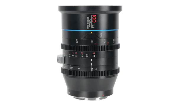 Objectif plein format SIRUI Jupiter 100 mm T2.8 Macro Cine