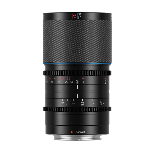 SIRUI Saturn 75mm Full-frame Carbon Fiber Anamorphic Lens (Sony E)