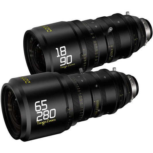 Bundle 18-90mm T2.9 /65-280mm T2.9-4 S35 Objectif Zoom Monture PL&amp;EF - mètre