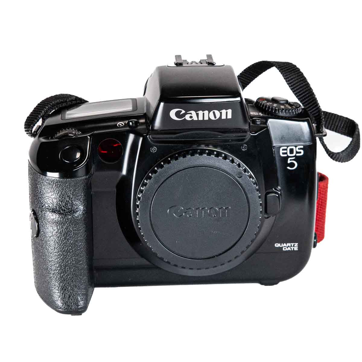 Canon EOS 5 Quartz Date (analogica) con grip aggiuntivo - Usato