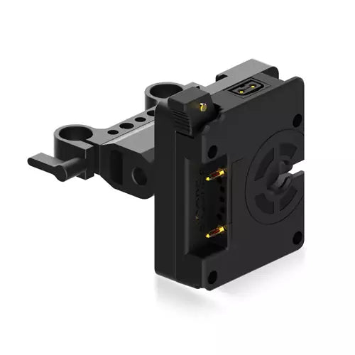 CoreSWX ( CXAM-15 ) 15mm Articulating Micro battery plate with slide function. Micro G-mount. Provides two ptap outputs