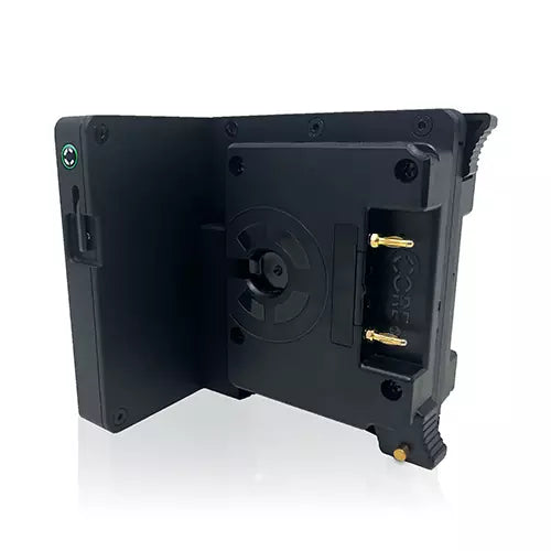 CoreSWX ( CXV-TA-VRAP ) RED V-Raptor Hotswap/sharkfin Adapter to mount two G-mount packs.