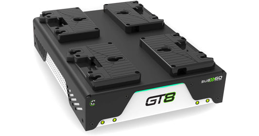 CoreSWX ( GT8-Q4A ) GT8 Four position charger, 4A Native Dual Voltage Simultaneous SUB60 rapid charge, For G-mt Helix Max