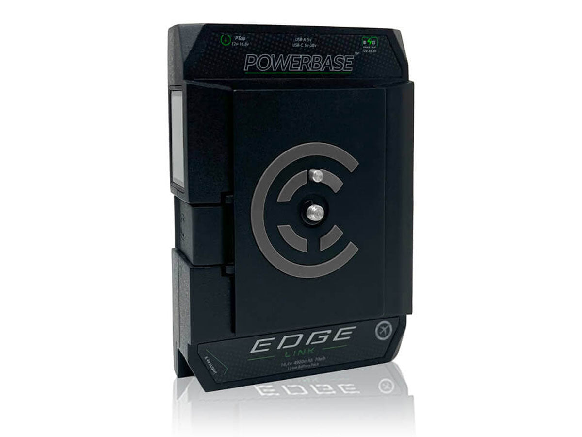 CoreSWX ( PBE-LINK ) PowerBase EDGE LINK Small Form Cine V-mount Battery Pack 70wh, 14.8v