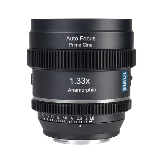 SIRUI 20mm T1.8 1.33X S35 AF Anamorphic Lens