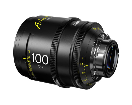 Objectif DZOFILM Arles 100 mm FF/VV Prime Cine (monture PL, compteur)