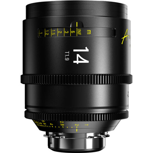 Objectif DZOFILM Arles 14 mm FF/VV Prime Cine (monture PL, pieds)