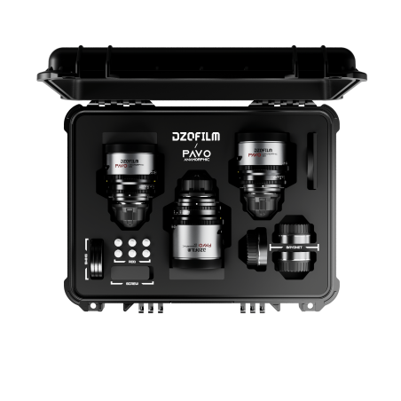 DZOFILM Hard Case for 3pc Pavo Lenti anamorfiche