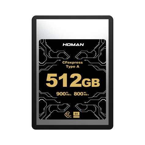 HOMAN CFexpress Card Type A 512GB