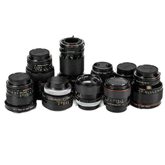 Kit lenti Canon FD - Usato