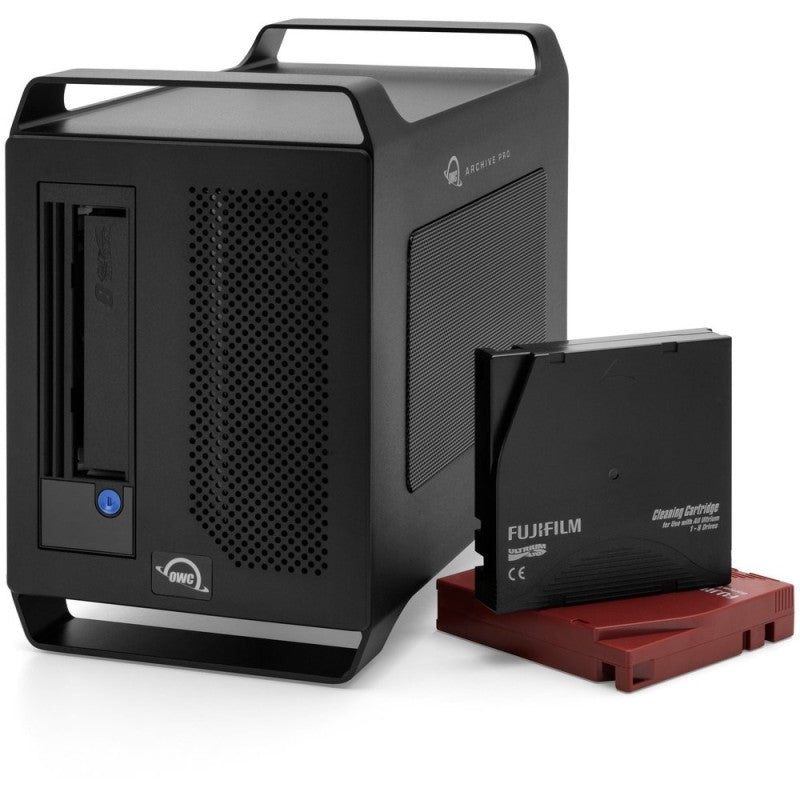 OWC Archive Pro LTO-7 Solution w/Tape & Cleaner 6TB/15TB With Canister SW from Hedge