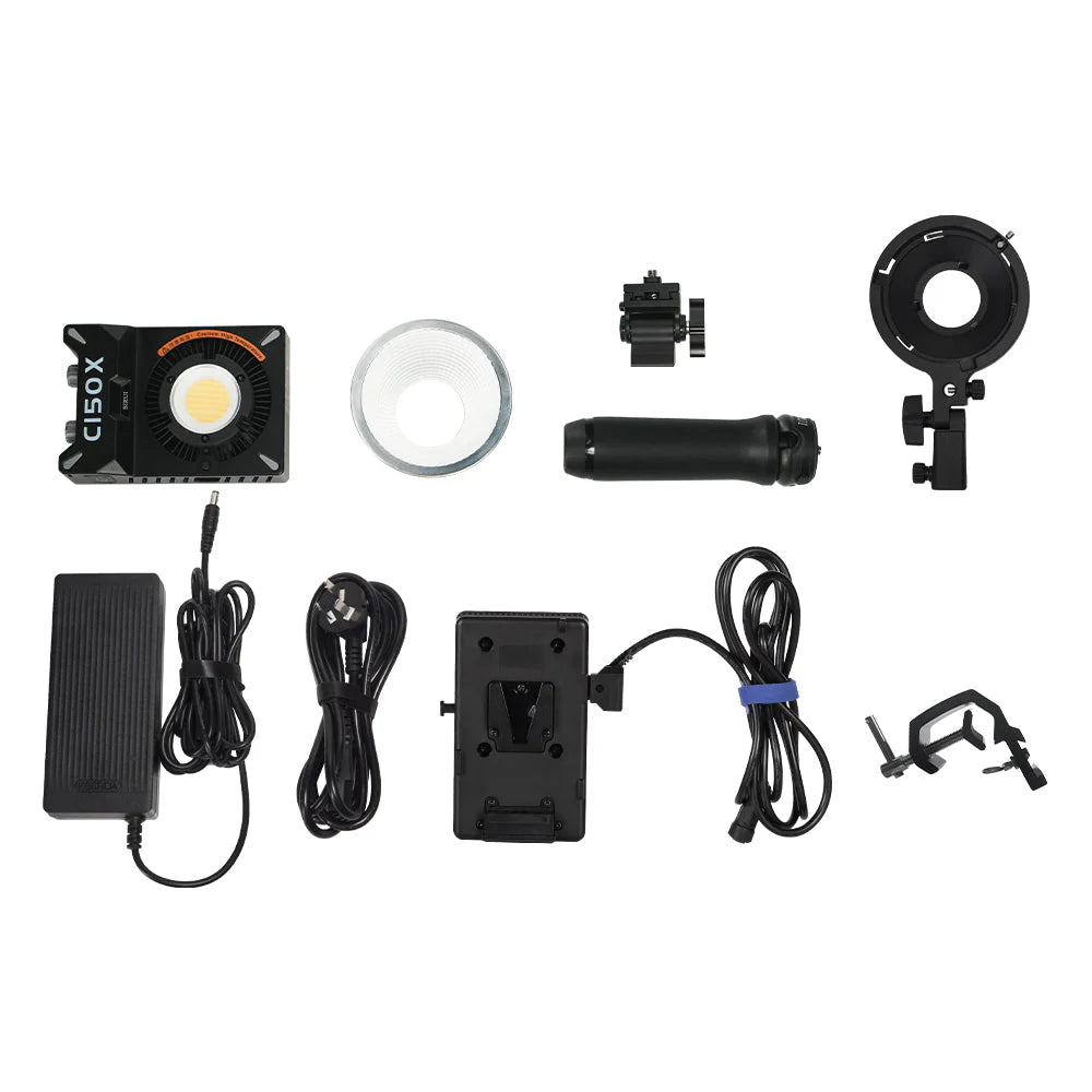 SIRUI 150W Handheld Pocket Light( Light kit +V-mount Battery Plate +Bowens Mount Adapter)