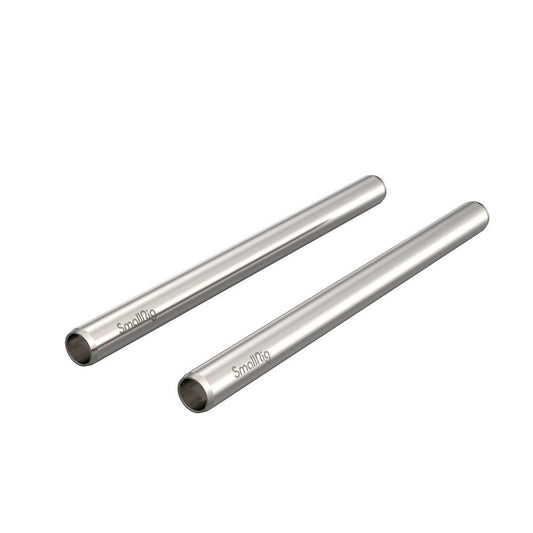 SmallRig 15mm Stainless Steel Rod - 20cm 8" (2pcs) 3683