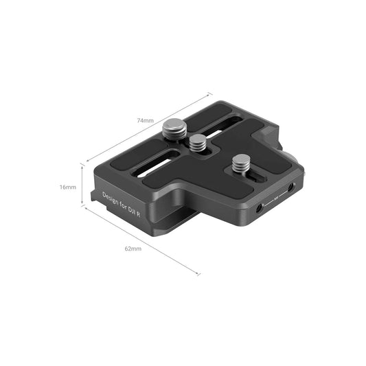 SmallRig Extended Arca-Swiss Quick kelease plate for DJI RS2 / RSC RS3 / RS3 Pro Gimbals 3162B