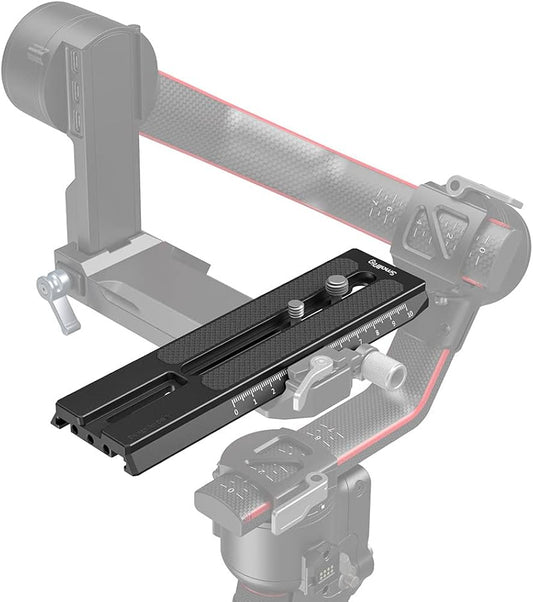 SmallRig Manfrotto Quick Release Plate for DJI RS 2 / Ronin-S / RS 3 / RS 3 Pro Stabilizers 3031B