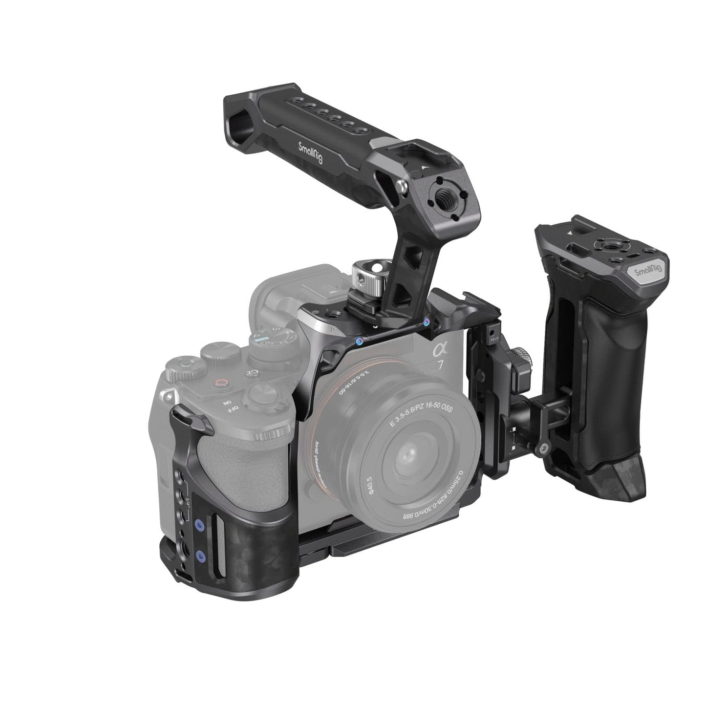 SmallRig "Rhinoceros" Advanced Cage Kit for Sony Alpha 7R V / Alpha 7 IV / Alpha 7S III 3710