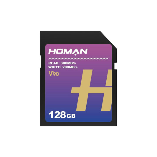 UHS II SD Card（V90） 128GB HOMAN