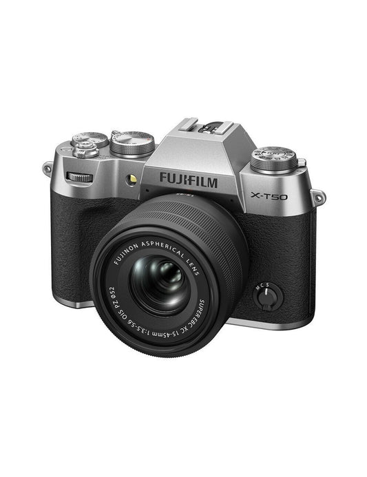 Fujifilm X-T50 Kit 15-45mm Silver