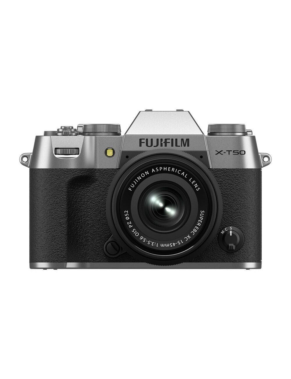 Fujifilm X-T50 Kit 15-45mm Silver