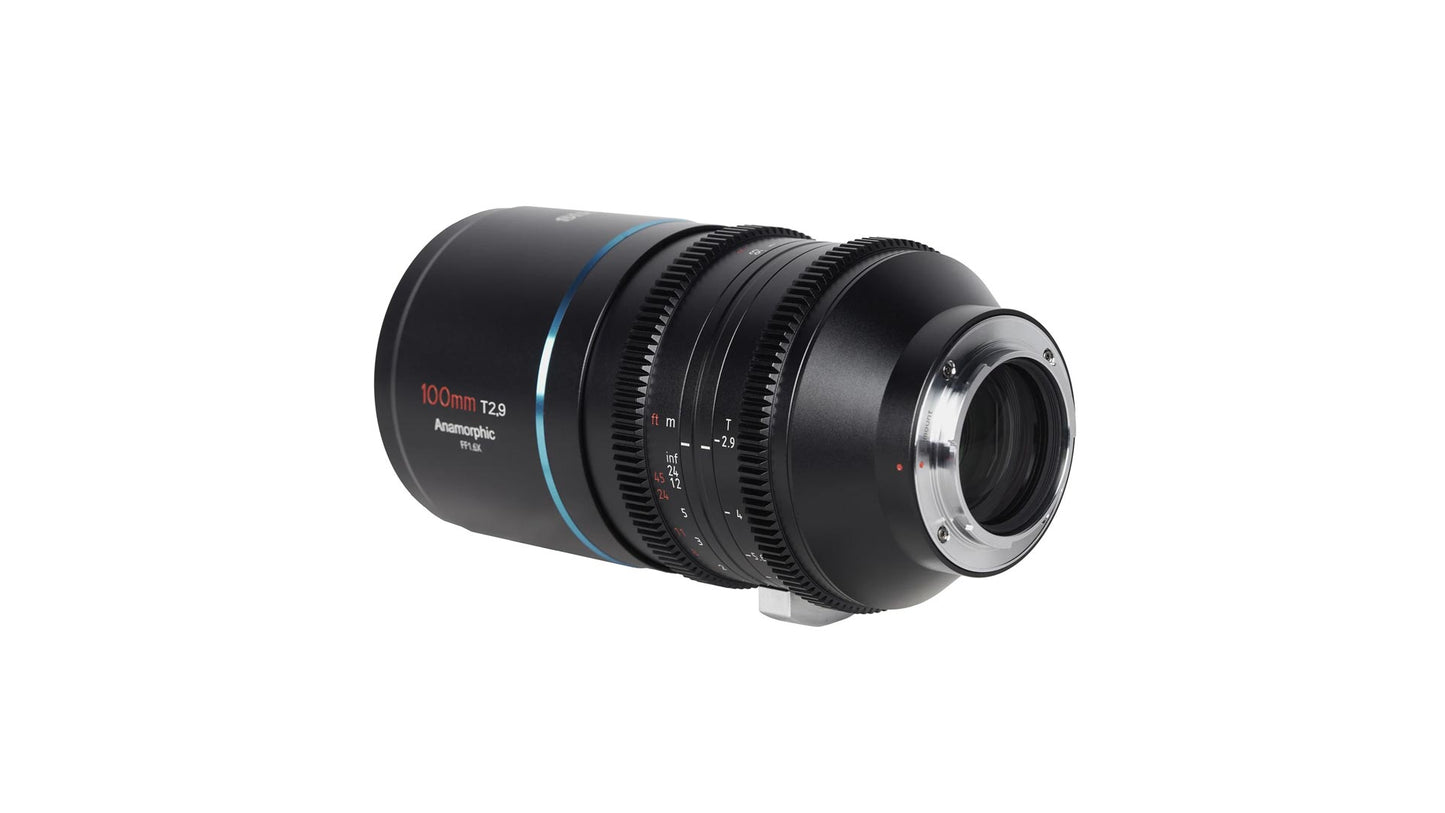 Sirui Venus Anamorphic Video Lens 100mm T2.9 1.6X Full-Frame and mount