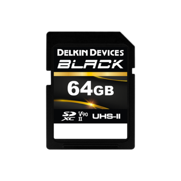 SD Delkin Devices Black Rugged V90 64GB